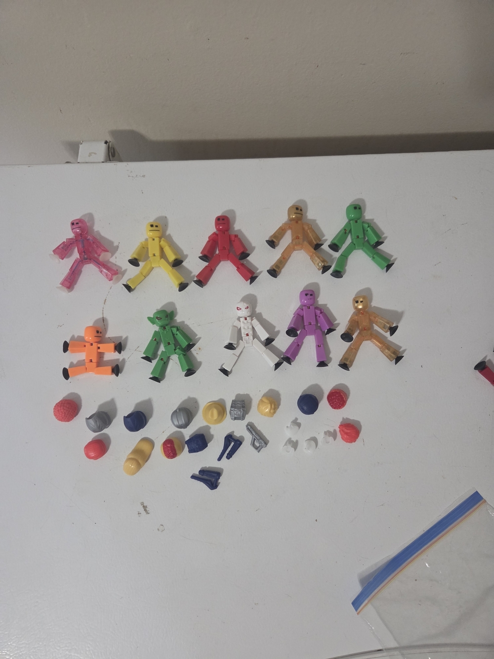Stikbots And Accesories Set Of 10